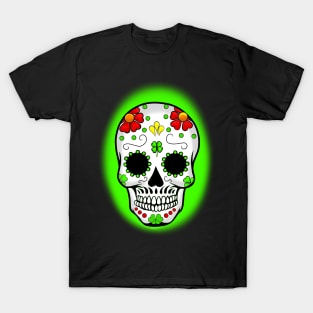 Shamrock sugar skull T-Shirt